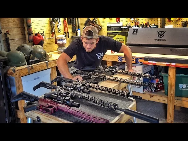 i made airsoft versions of my real guns!